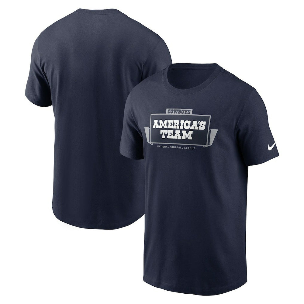 Dallas Cowboys Primetime Local Essential T-Shirt Navy - Nike