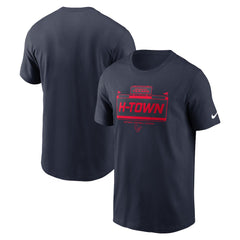 Houston Texans Primetime Local Essential T-Shirt Navy - Nike