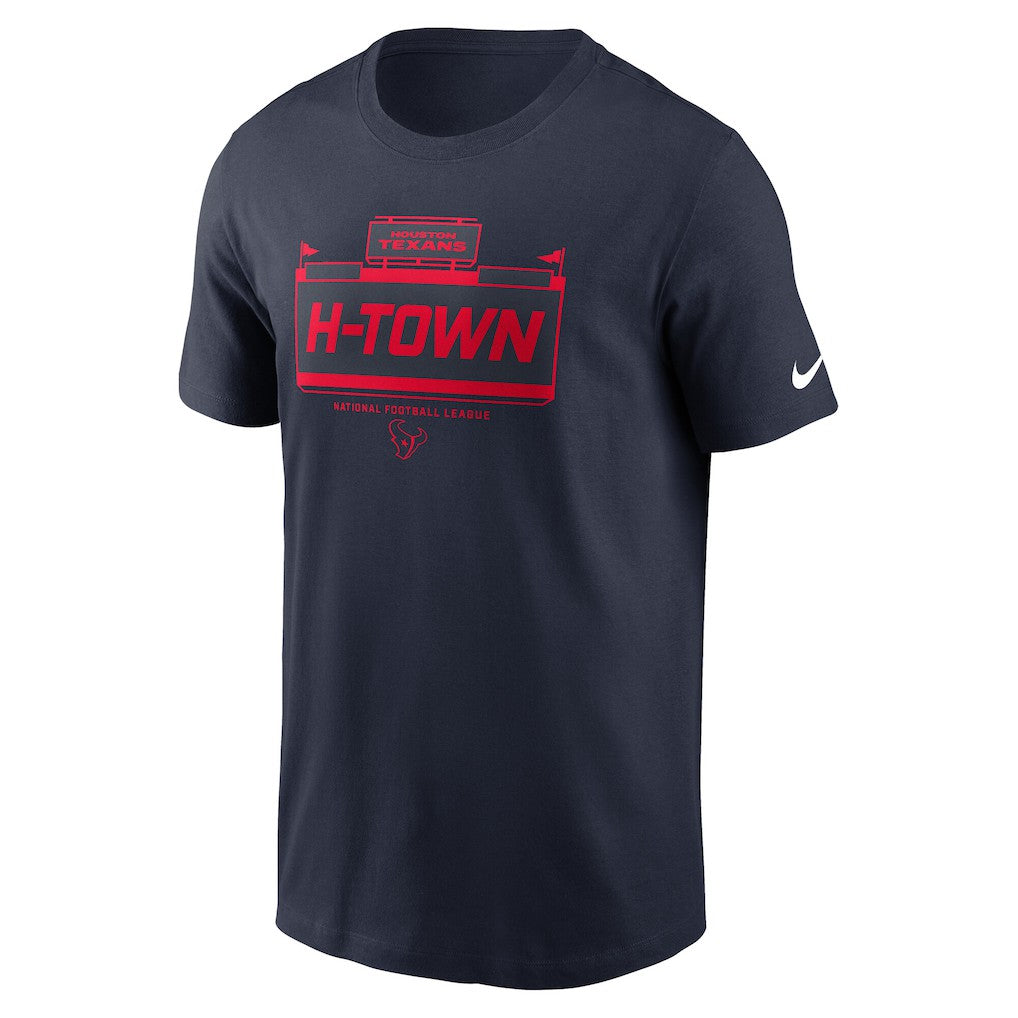 Houston Texans Primetime Local Essential T-Shirt Navy - Nike