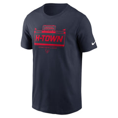 Houston Texans Primetime Local Essential T-Shirt Navy - Nike
