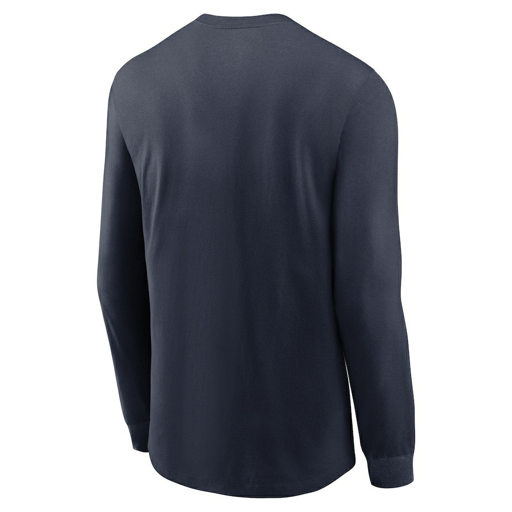Chicago Bears Play to Win Essential Long Sleeve T-Shirt Navy - Nike