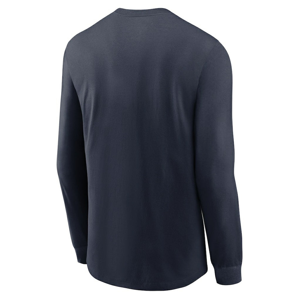 Chicago Bears Play to Win Essential Long Sleeve T-Shirt Navy - Nike