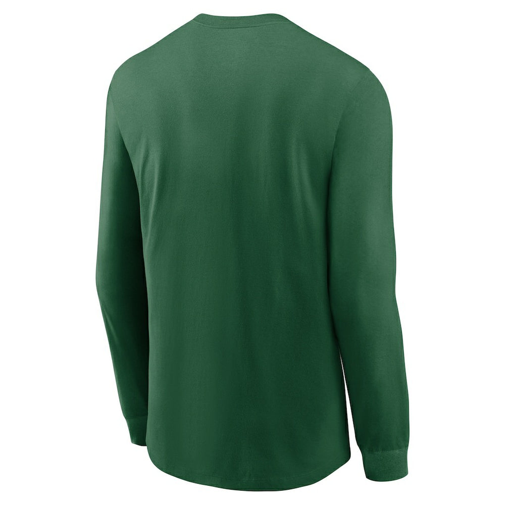 New York Jets Play to Win Essential Long Sleeve T-Shirt Green - Nike
