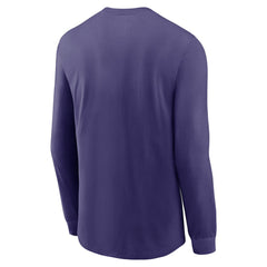 Baltimore Ravens Play to Win Essential Long Sleeve T-Shirt Purple - Nike