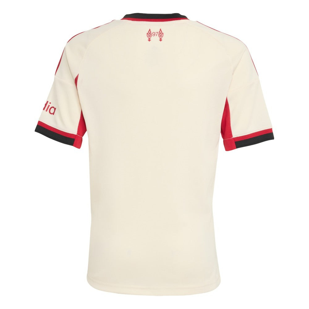 Adidas Liverpool Youth 2025/26 Away Replica Jerseys - White