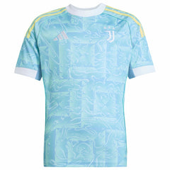 Adidas Juventus Youth 2025/26 Away Replica Jerseys - Blue