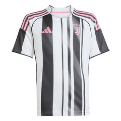 Adidas Juventus Youth 2025/26 Home Replica Jerseys - White