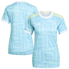 Adidas Juventus Women's 2025/26 Away Replica Jerseys - Blue