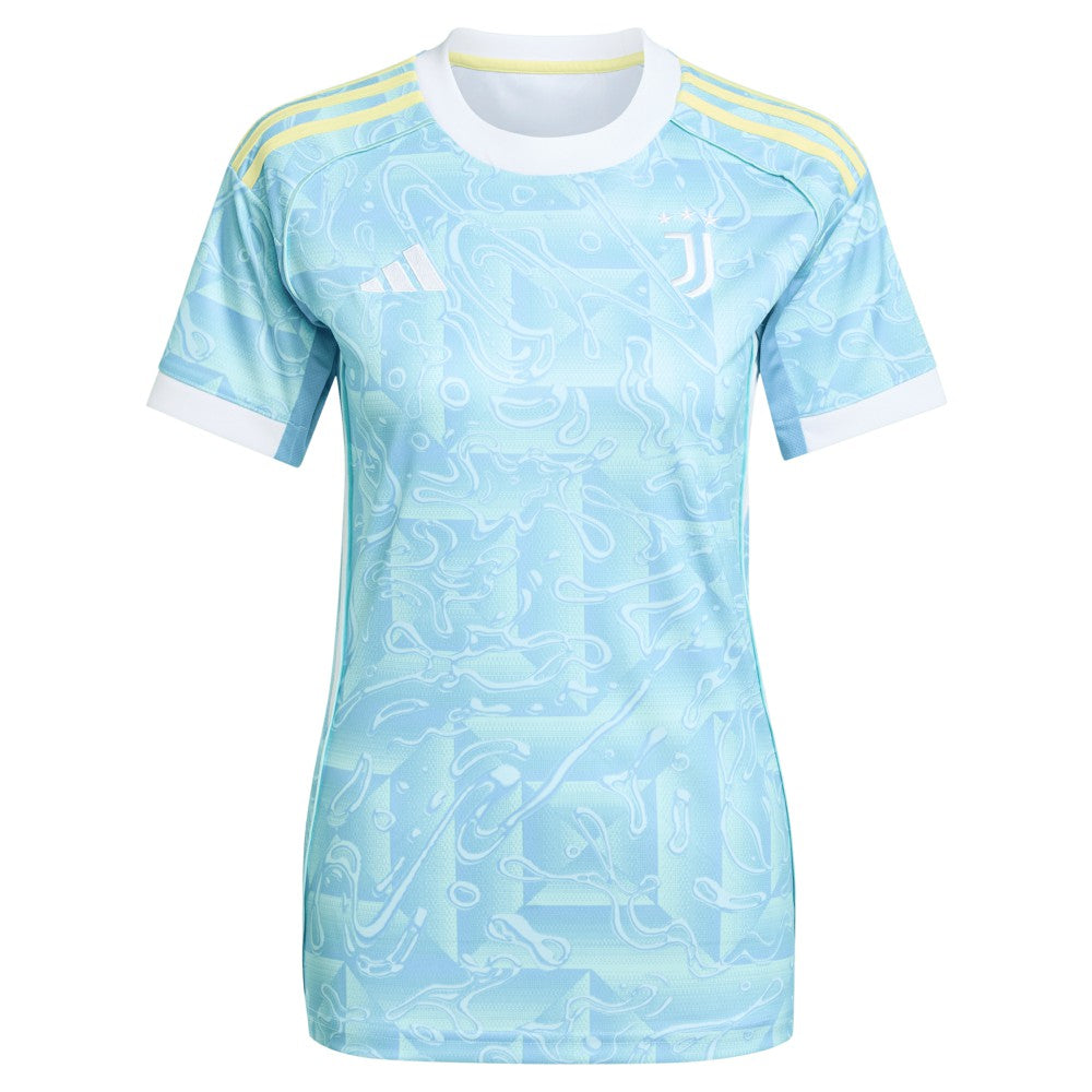 Adidas Juventus Women's 2025/26 Away Replica Jerseys - Blue