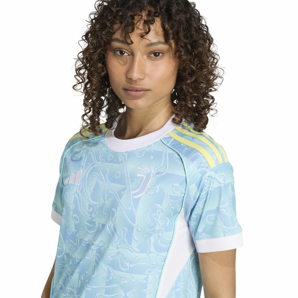 Adidas Juventus Women's 2025/26 Away Replica Jerseys - Blue