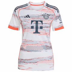 Adidas Bayern Munich Women's 2025/26 Away Replica Jerseys - White