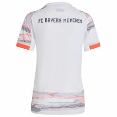 Adidas Bayern Munich Women's 2025/26 Away Replica Jerseys - White