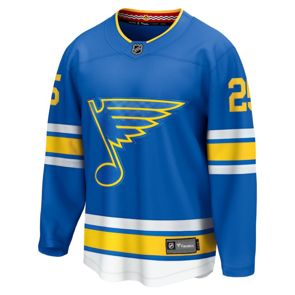 Jordan Kyrou St. Louis Blues - Fanatics Home Breakaway Player Jersey Blue