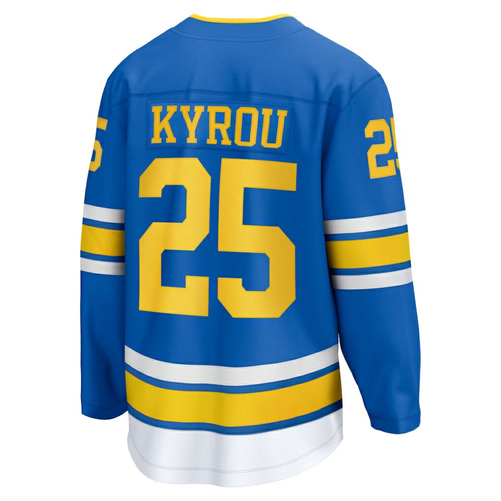Jordan Kyrou St. Louis Blues - Fanatics Home Breakaway Player Jersey Blue