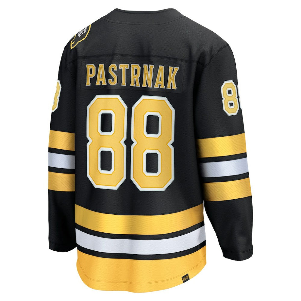 David Pastrnak Boston Bruins Fanatics Home Breakaway Player Jersey Black