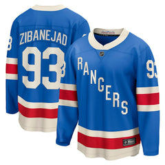Mika Zibanejad New York Rangers Fanatics Centennial Breakaway Jersey Blue