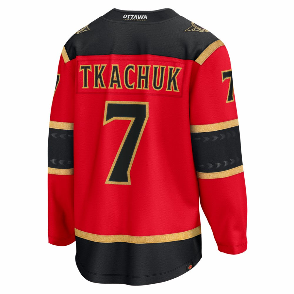 Brady Tkachuk Ottawa Senators Fanatics Alternate Breakaway Jersey - Red | NHL Jerseys