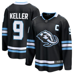 Clayton Keller Utah Mammoth - Fanatics Home Breakaway Player Jersey Black