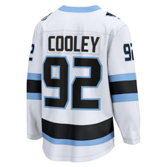 Logan Cooley Utah Mammoth - Fanatics Away Breakaway Player Jersey White