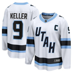 Clayton Keller Utah Mammoth - Fanatics Away Breakaway Player Jersey White