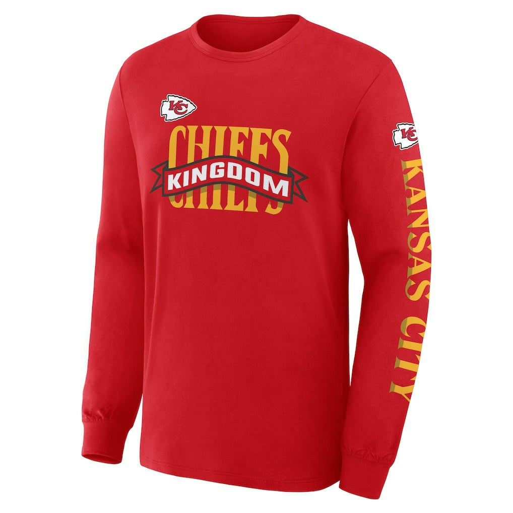Kansas City Chiefs Hometown Sweep Legacy Long Sleeve T-Shirt Red - Fanatics