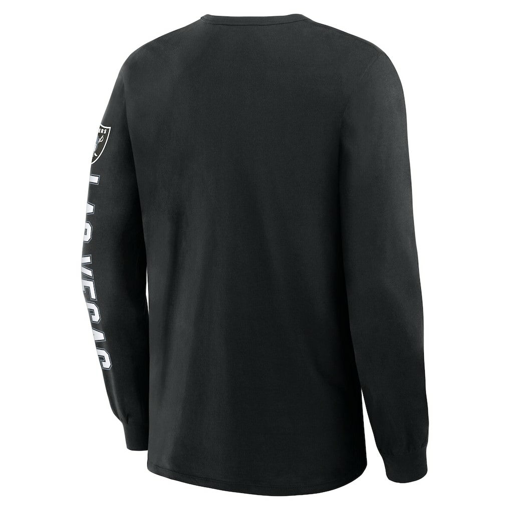 Las Vegas Raiders Hometown Sweep Legacy Long Sleeve T-Shirt Black - Fanatics