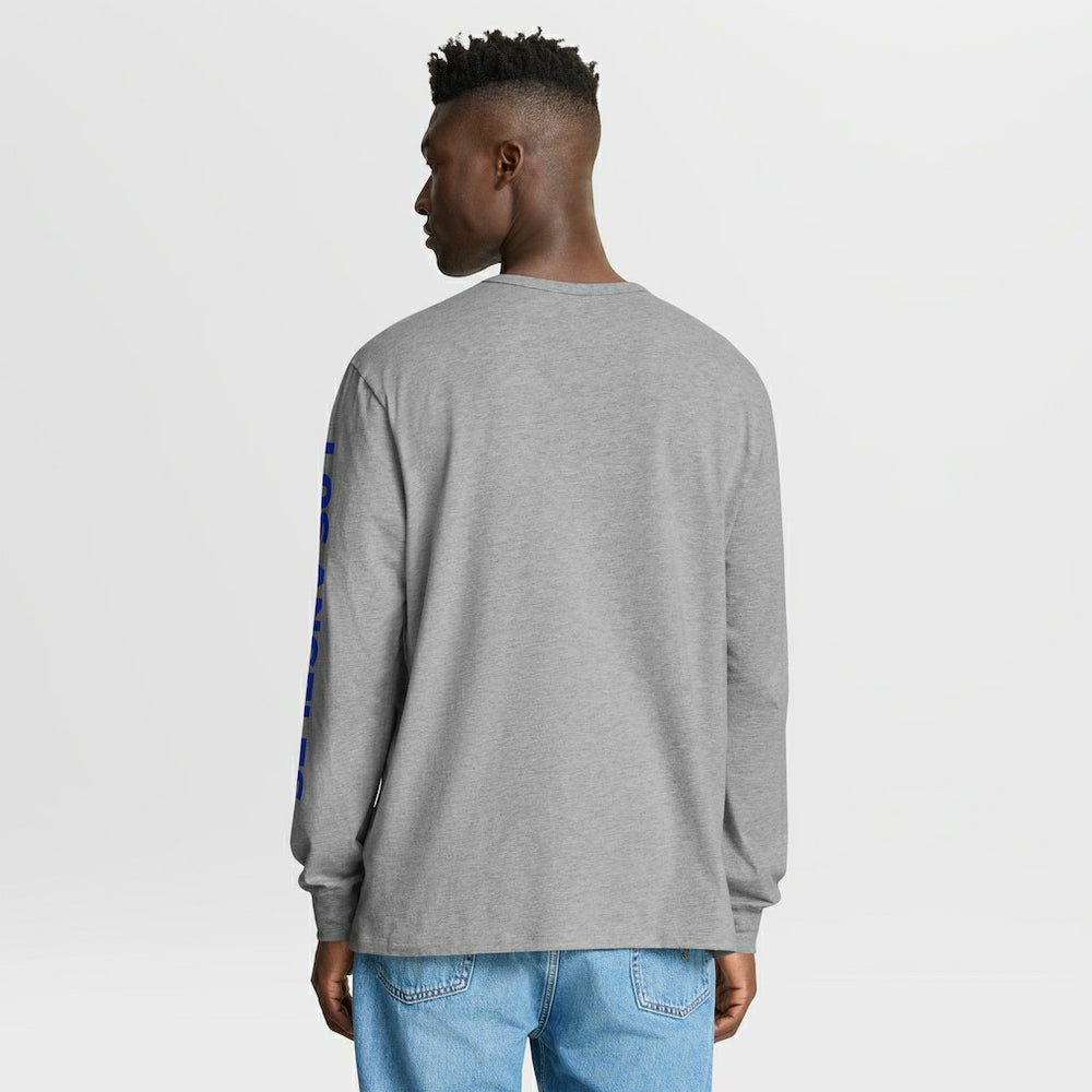 Los Angeles Rams Hometown Sweep Legacy Long Sleeve T-Shirt Heather Gray - Fanatics