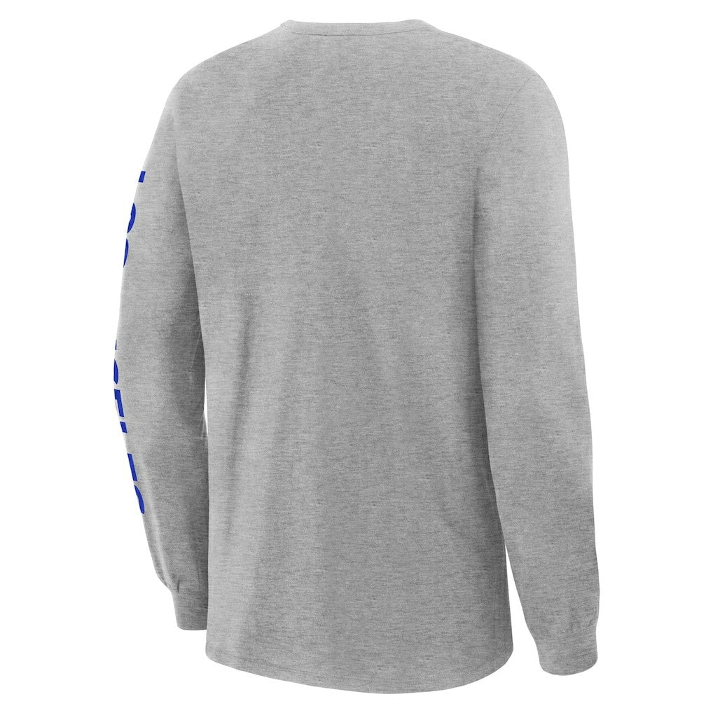 Los Angeles Rams Hometown Sweep Legacy Long Sleeve T-Shirt Heather Gray - Fanatics