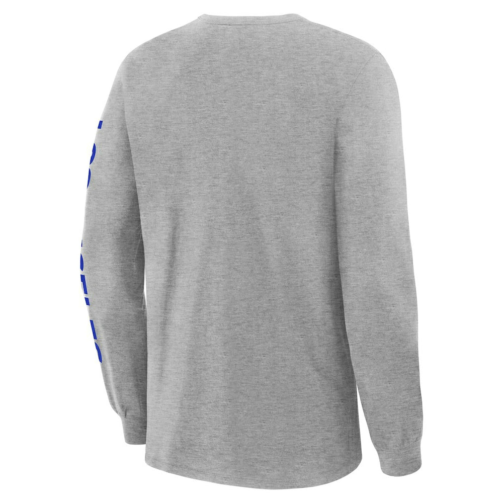 Los Angeles Rams Hometown Sweep Legacy Long Sleeve T-Shirt Heather Gray - Fanatics