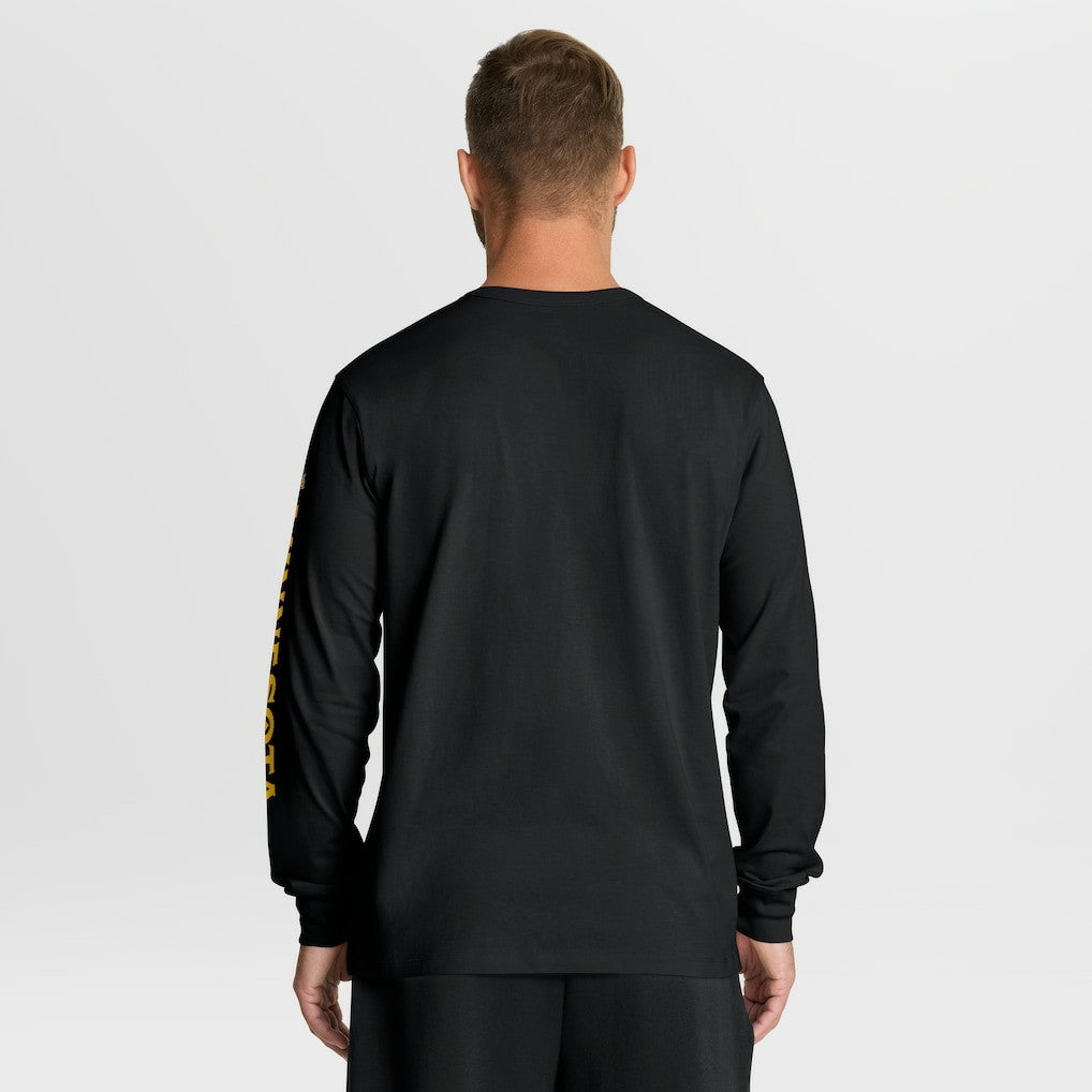 Minnesota Vikings Hometown Sweep Legacy Long Sleeve T-Shirt Black - Fanatics
