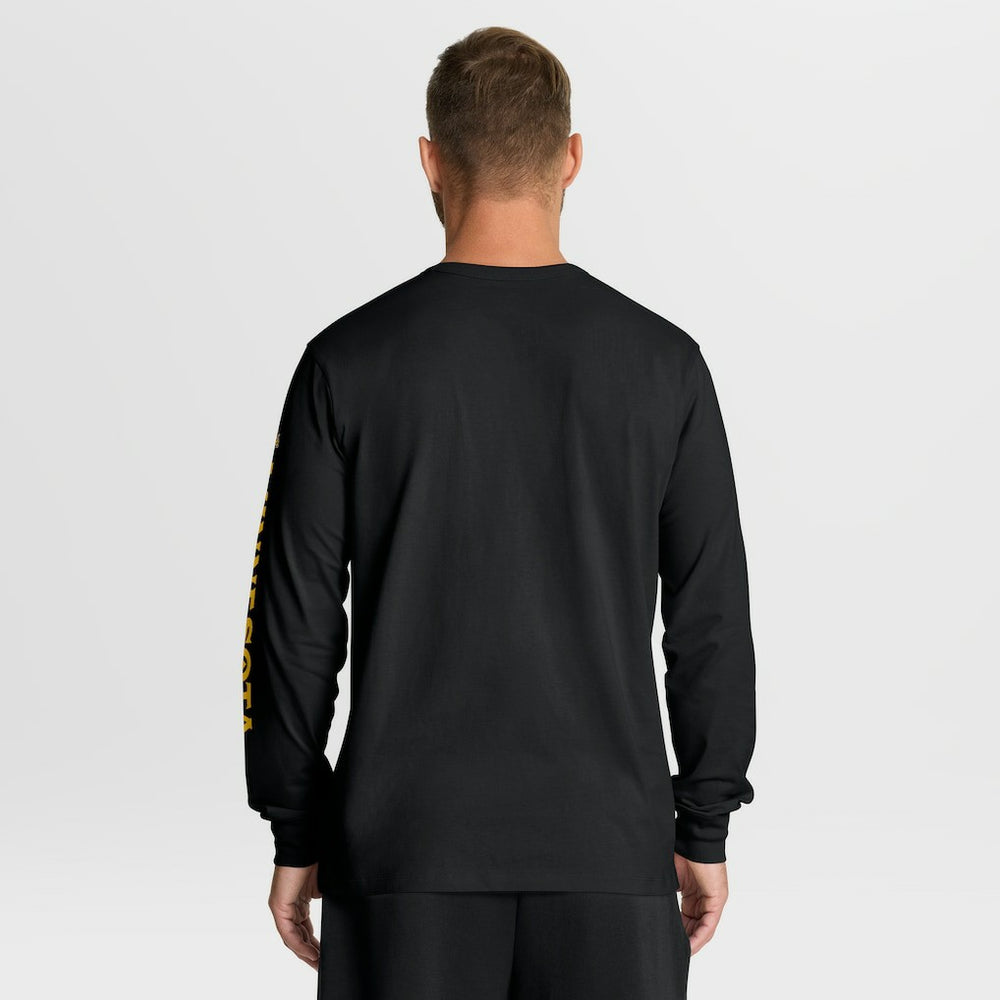 Minnesota Vikings Hometown Sweep Legacy Long Sleeve T-Shirt Black - Fanatics