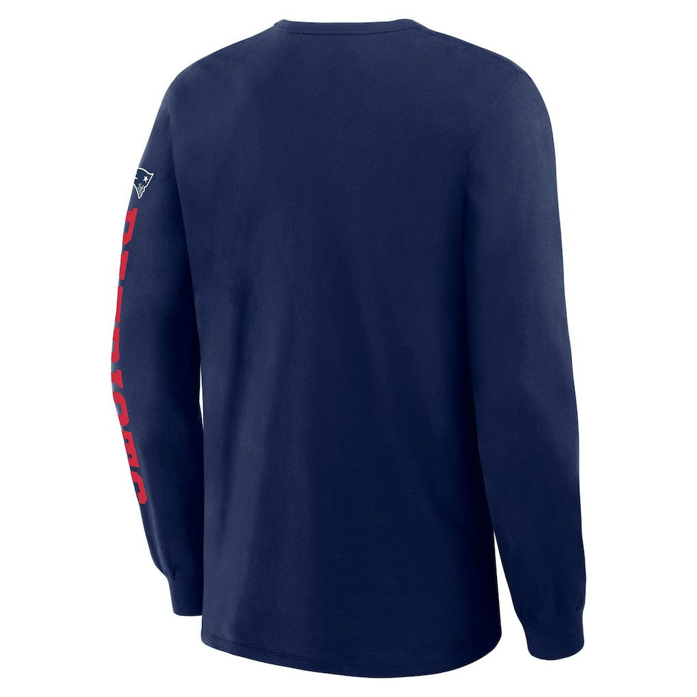 New England Patriots Hometown Sweep Legacy Long Sleeve T-Shirt Navy - Fanatics