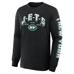 New York Jets Hometown Sweep Legacy Long Sleeve T-Shirt Black - Fanatics
