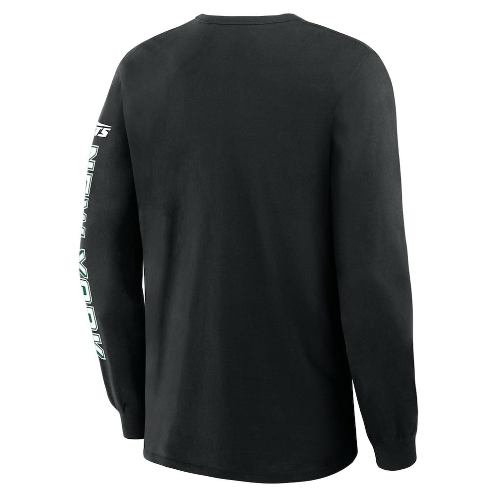 New York Jets Hometown Sweep Legacy Long Sleeve T-Shirt Black - Fanatics