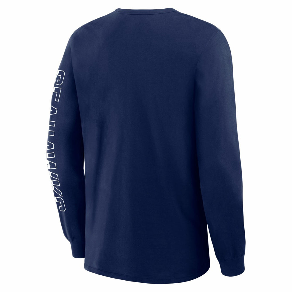 Seattle Seahawks Hometown Sweep Legacy Long Sleeve T-Shirt College Navy - Fanatics