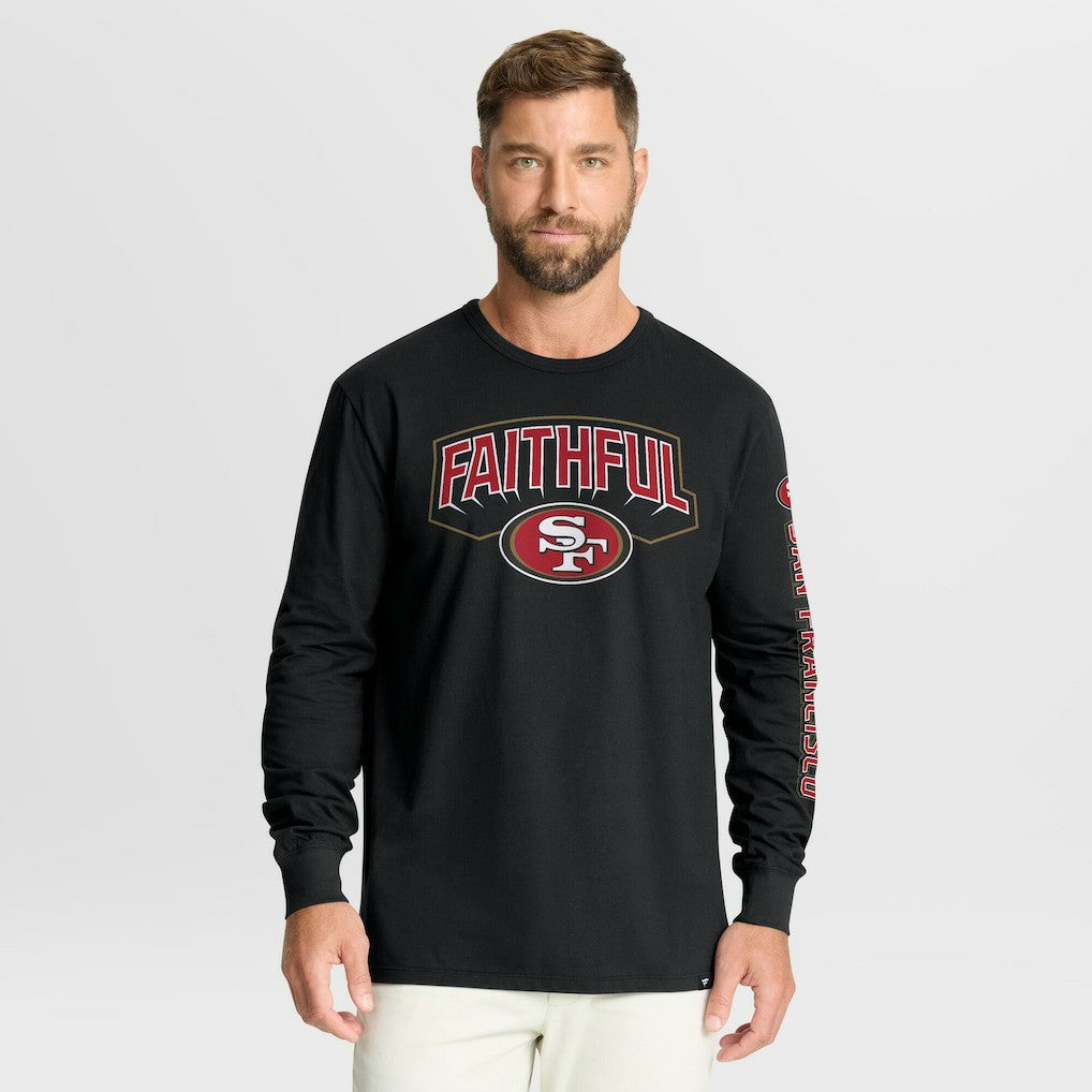 San Francisco 49ers Hometown Sweep Legacy Long Sleeve T-Shirt Black - Fanatics