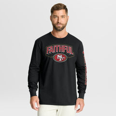 San Francisco 49ers Hometown Sweep Legacy Long Sleeve T-Shirt Black - Fanatics