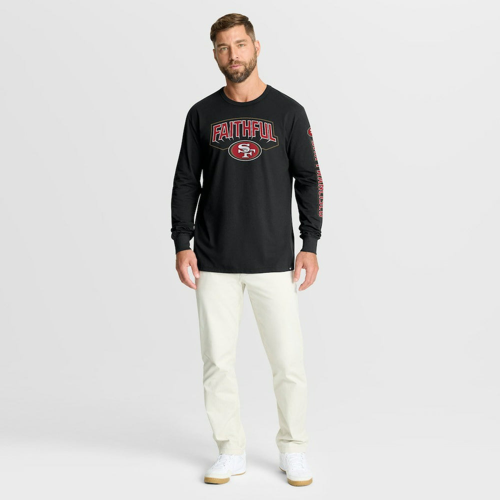 San Francisco 49ers Hometown Sweep Legacy Long Sleeve T-Shirt Black - Fanatics