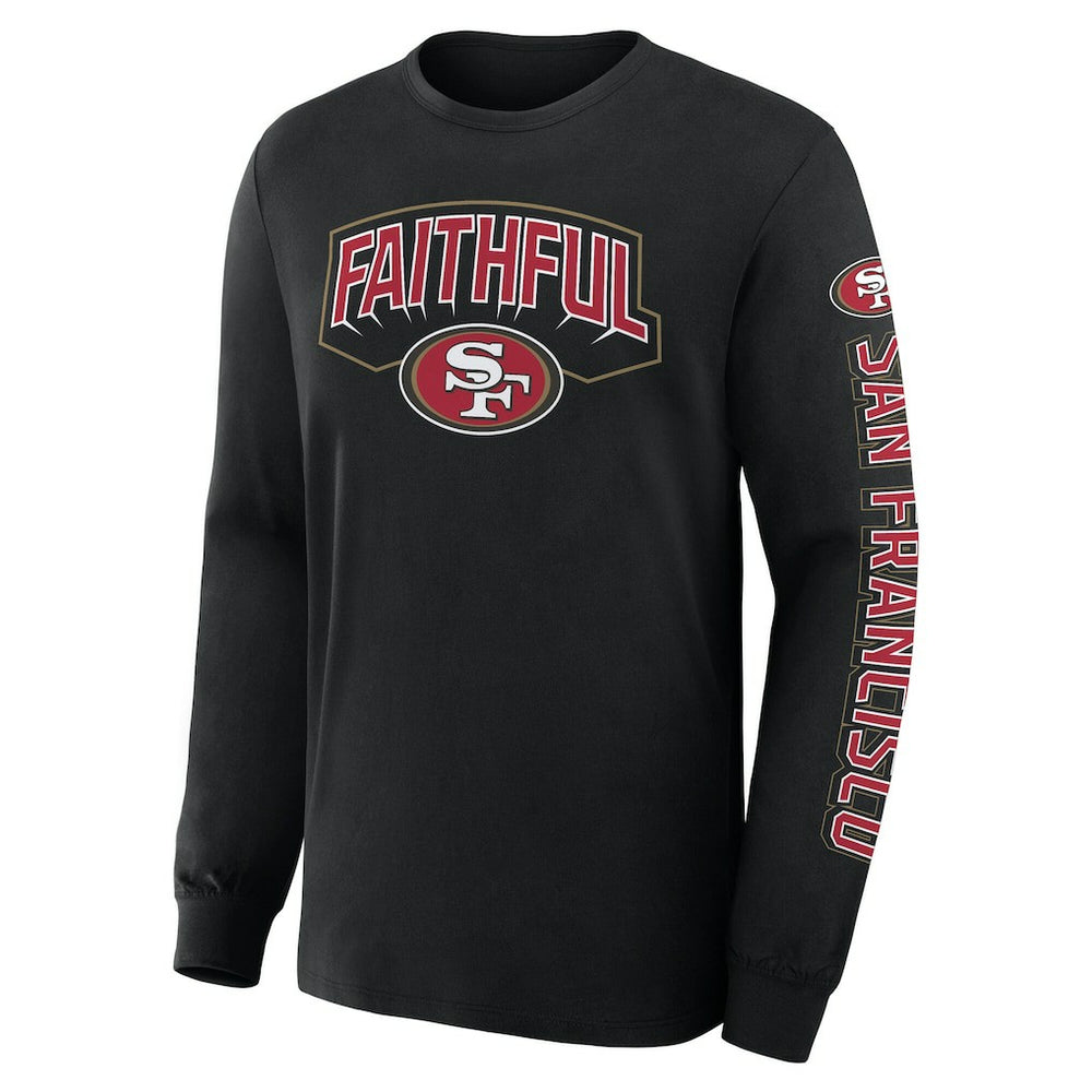 San Francisco 49ers Hometown Sweep Legacy Long Sleeve T-Shirt Black - Fanatics