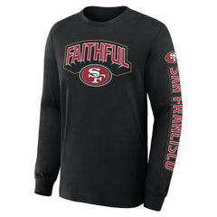 San Francisco 49ers Hometown Sweep Legacy Long Sleeve T-Shirt Black - Fanatics