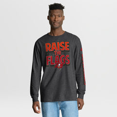 Tampa Bay Buccaneers Hometown Sweep Legacy Long Sleeve T-Shirt Heather Charcoal - Fanatics