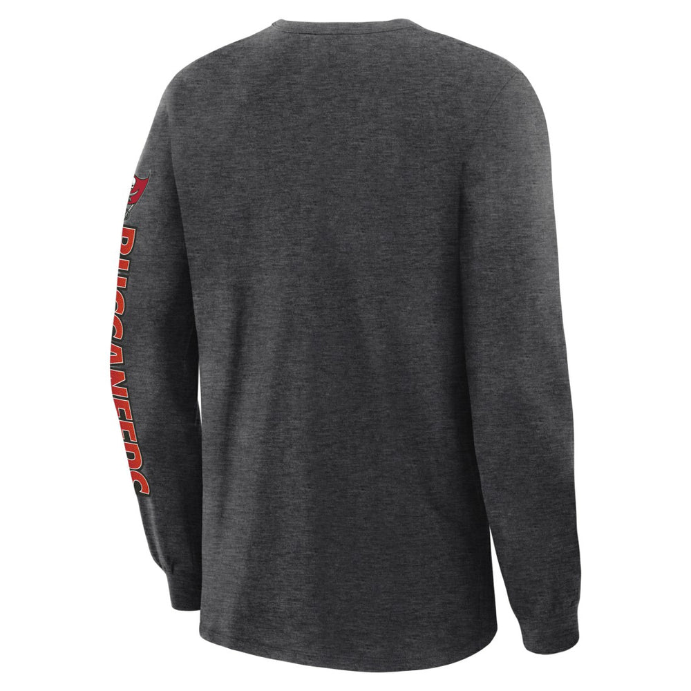 Tampa Bay Buccaneers Hometown Sweep Legacy Long Sleeve T-Shirt Heather Charcoal - Fanatics