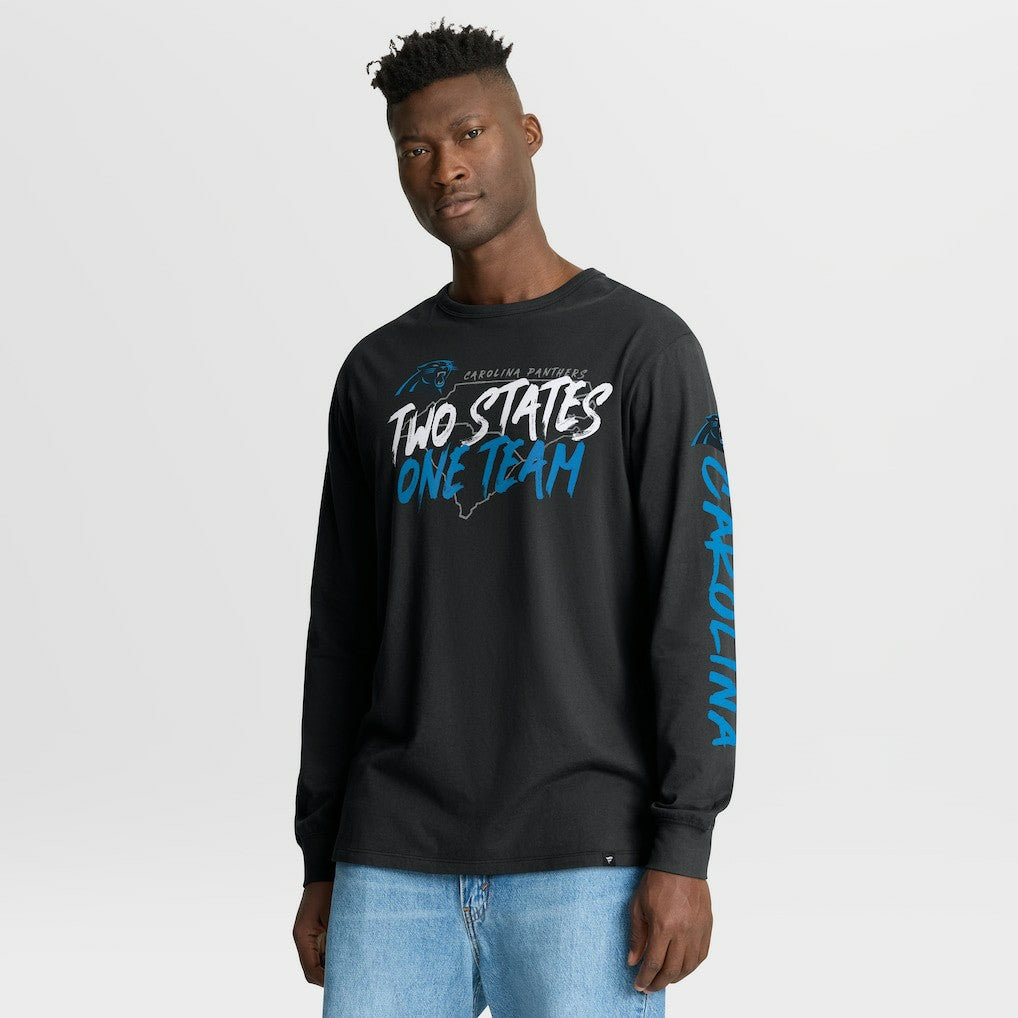 Carolina Panthers Hometown Sweep Legacy Long Sleeve T-Shirt Black - Fanatics