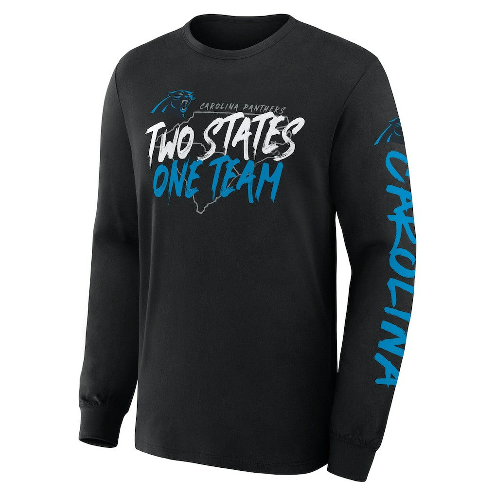 Carolina Panthers Hometown Sweep Legacy Long Sleeve T-Shirt Black - Fanatics