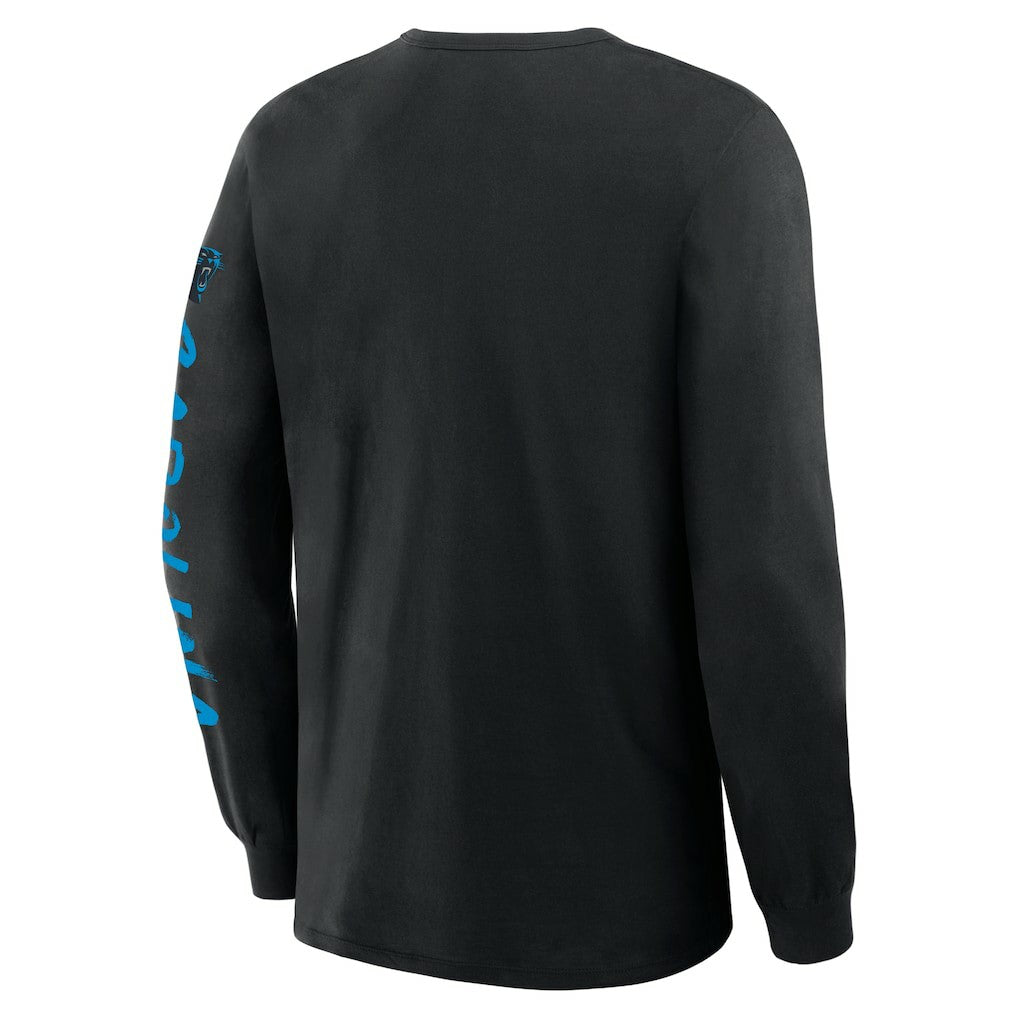 Carolina Panthers Hometown Sweep Legacy Long Sleeve T-Shirt Black - Fanatics