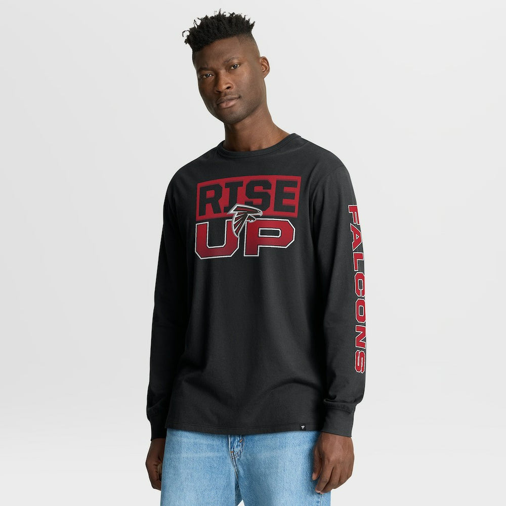 Atlanta Falcons Hometown Sweep Legacy Long Sleeve T-Shirt Black - Fanatics