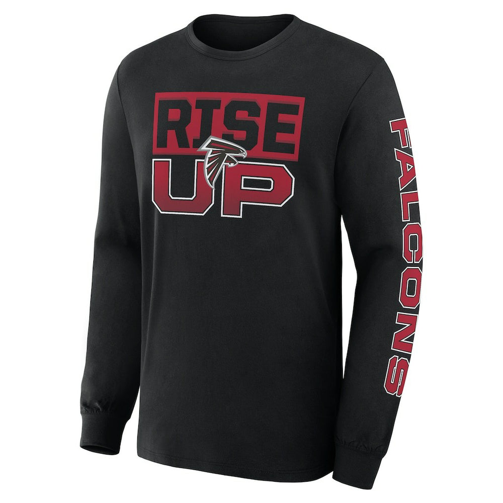 Atlanta Falcons Hometown Sweep Legacy Long Sleeve T-Shirt Black - Fanatics