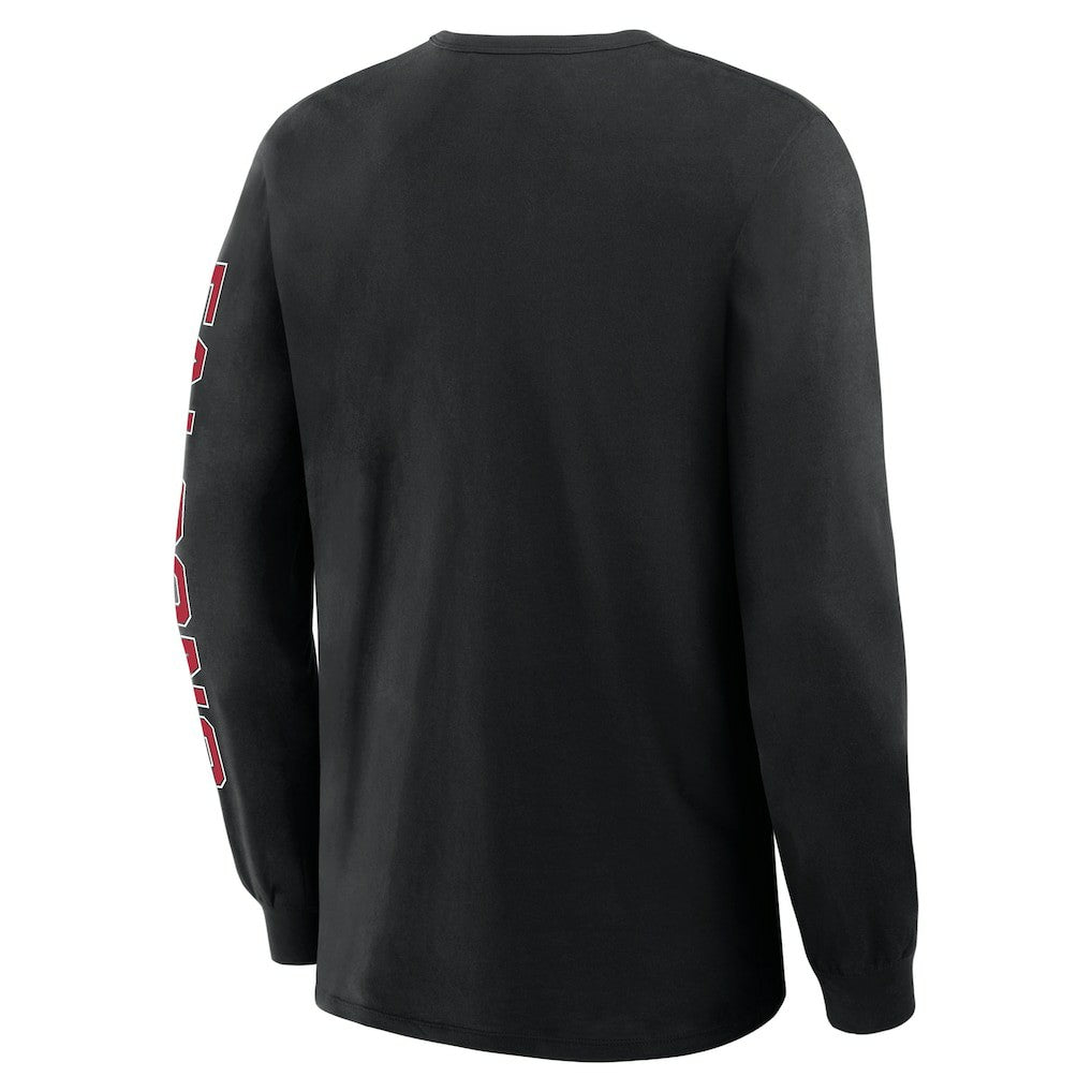 Atlanta Falcons Hometown Sweep Legacy Long Sleeve T-Shirt Black - Fanatics