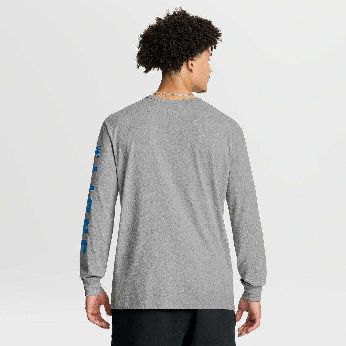 Detroit Lions Hometown Sweep Legacy Long Sleeve T-Shirt Heather Gray - Fanatics