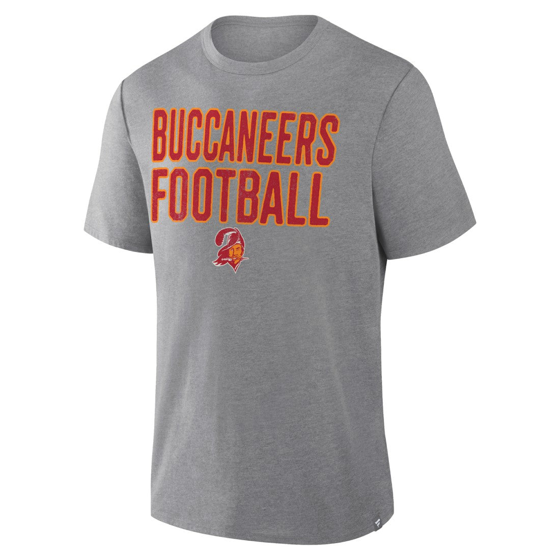 Tampa Bay Buccaneers First Down Tribute Tri-Blend T-Shirt Heather Gray - Fanatics